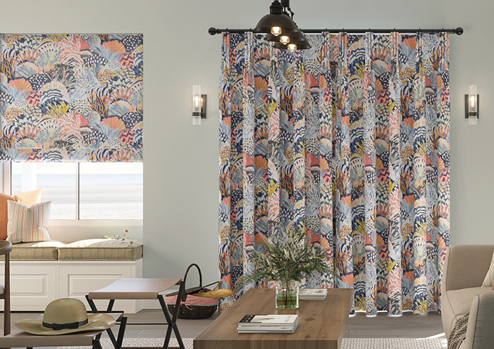 Maggie, Coral - Made to Measure Curtains - Image 7